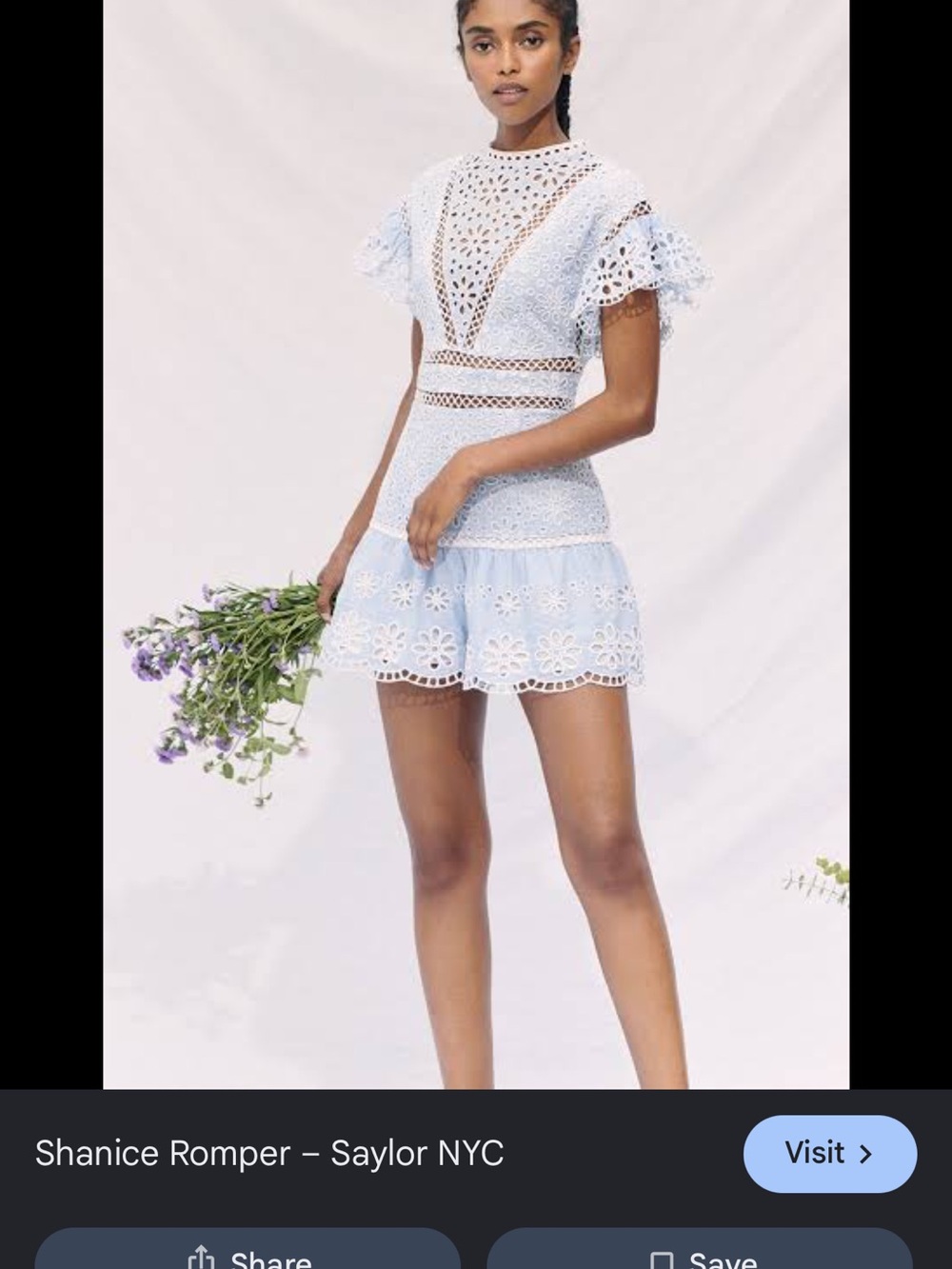 Saylor women’s romper size M